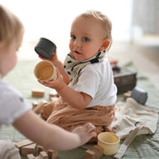 KLRK HOME Dětské oboustranné šátky R&R, 2 ks