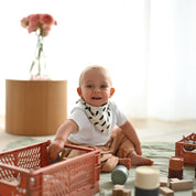 KLRK HOME Dětské oboustranné šátky R&R, 2 ks