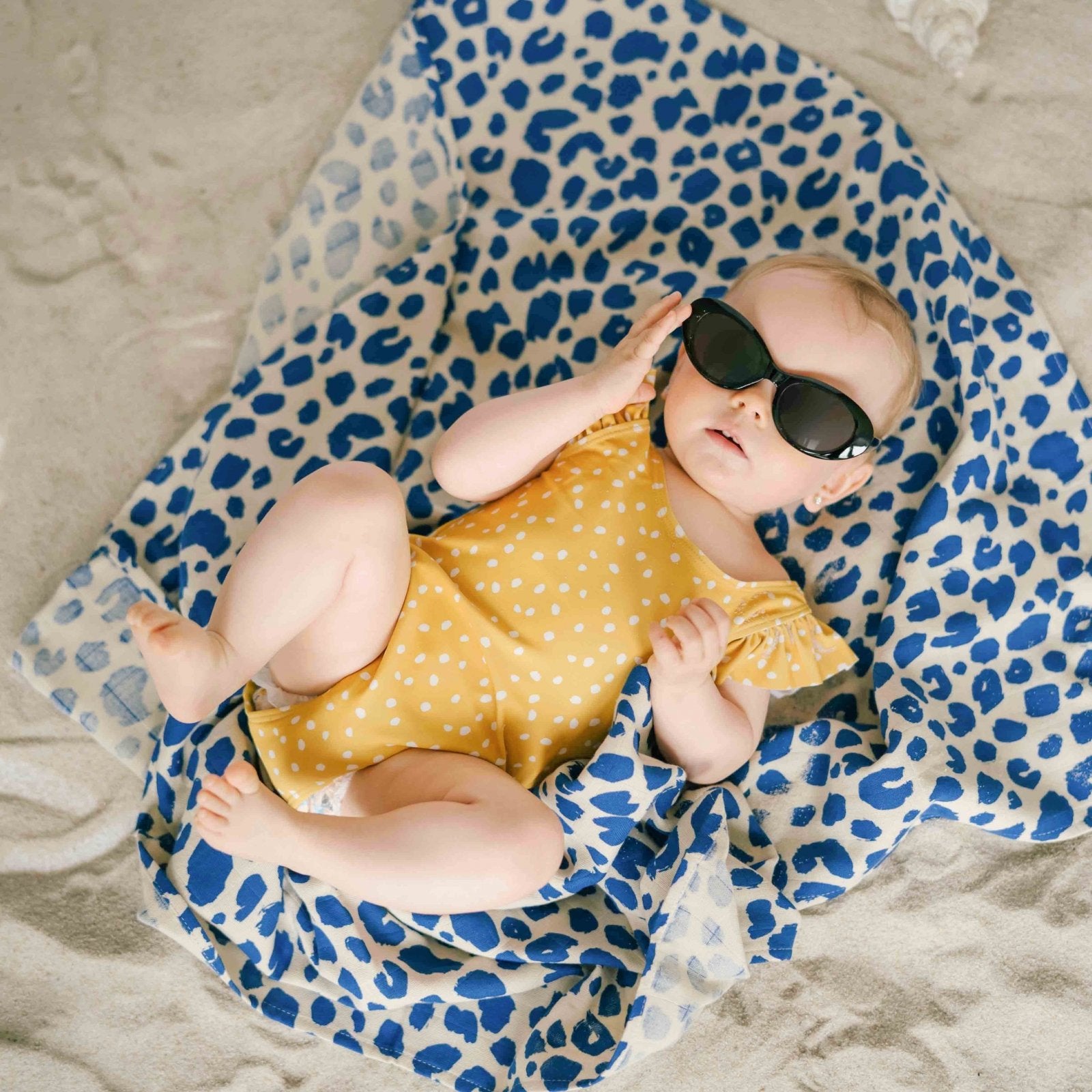 Mušelínové plenky velké WILD COLOR Leopard&Zebra, 2 ks