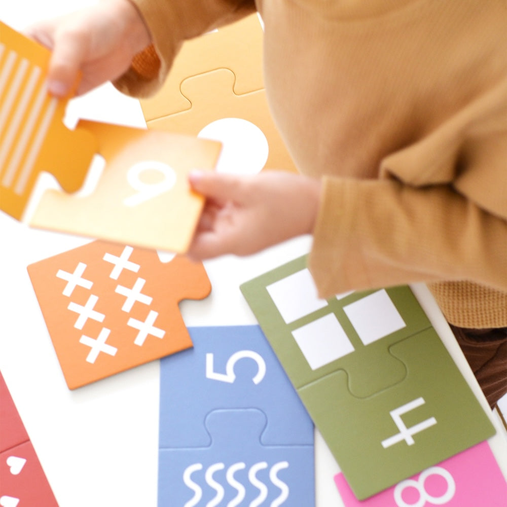 Puzzle Čísla a tvary