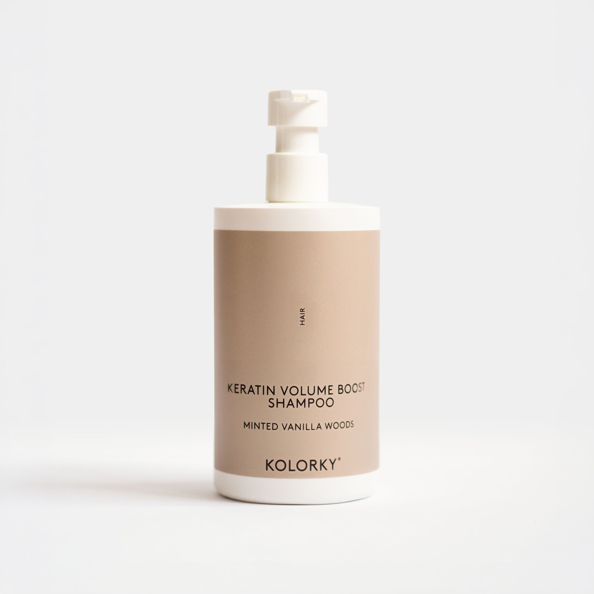 KERATINE VOLUME BOOST SHAMPOO, Minted Vanilla Woods, 390 ml